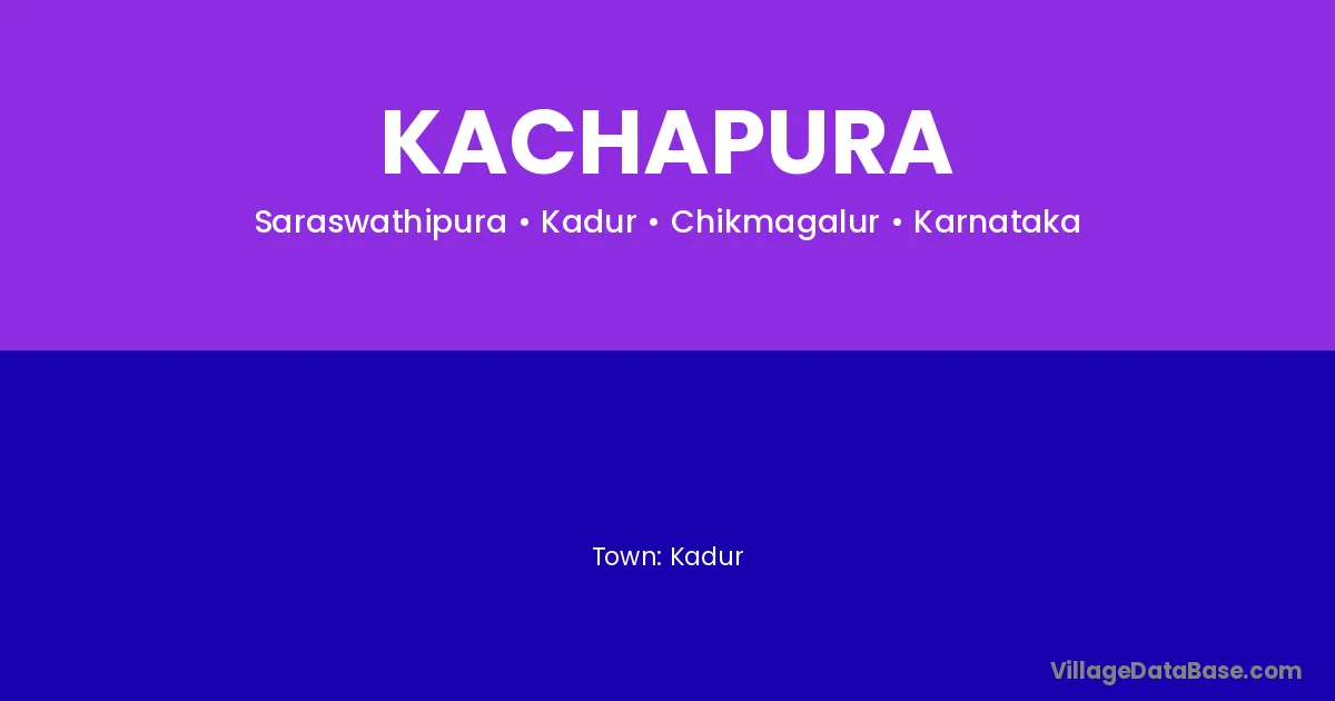 Kachapura
