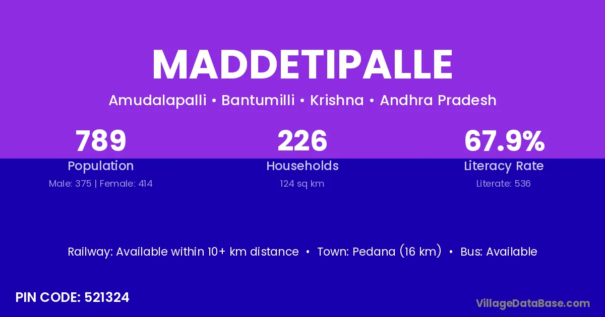 Maddetipalle