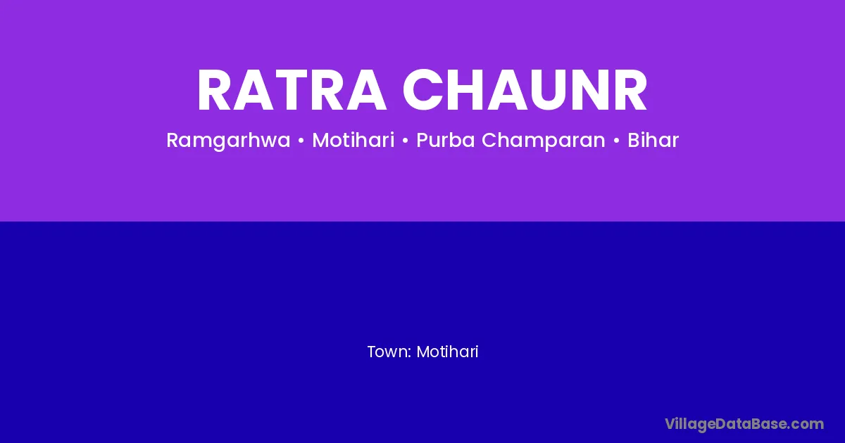 Ratra Chaunr